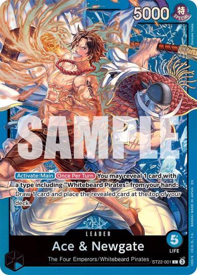 Ace & Newgate ST22-001 Starter Deck 22: Ace & Newgate Card