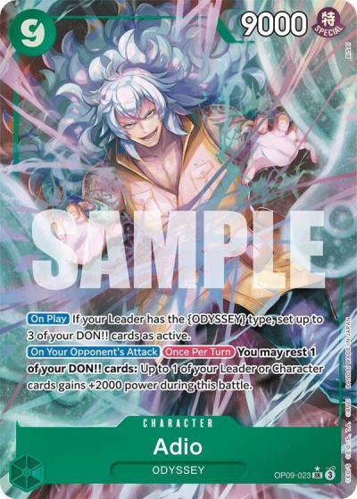 Adio (Parallel) OP09-023 Emperors in the New World Card