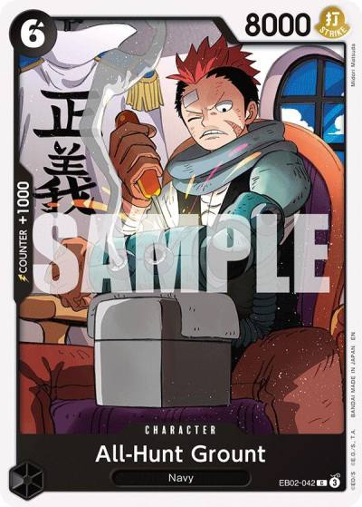 All-Hunt Grount EB02-042 Extra Booster: Anime 25th Collection Card