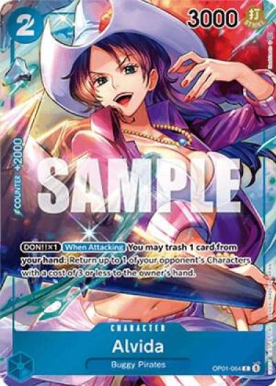 Alvida (Box Topper) OP01-064 Romance Dawn Card