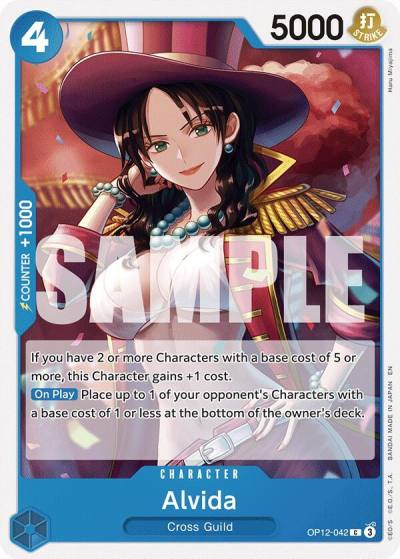 Alvida OP12-042 Legacy of the Master Card