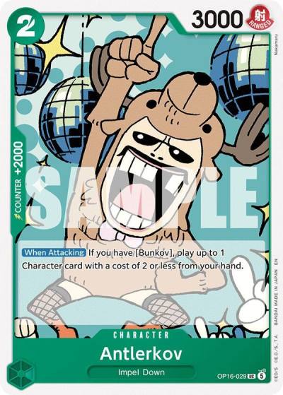 Antlerkov OP16-029 The Time of Battle Card