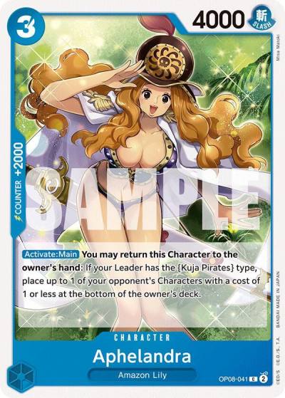 Aphelandra OP08-041 Two Legends Card