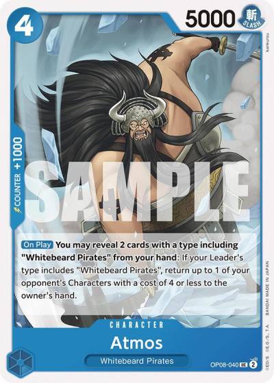 Atmos OP08-040 Two Legends Card