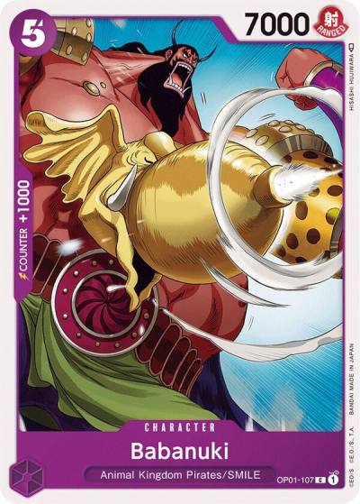 Babanuki OP01-107 Romance Dawn Card