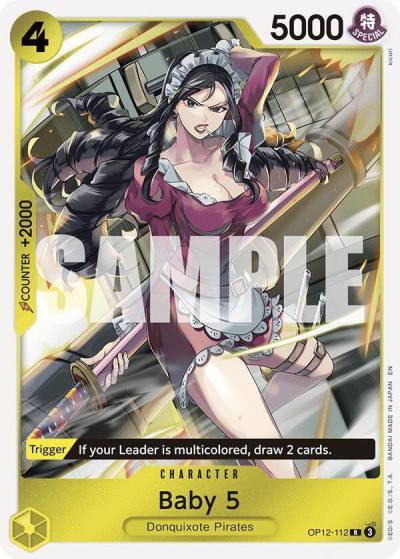 Baby 5 (112) OP12-112 Legacy of the Master Card