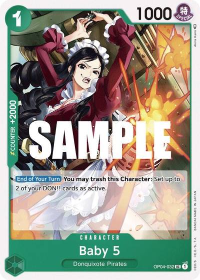 Baby 5 OP04-032 Kingdoms of Intrigue Card