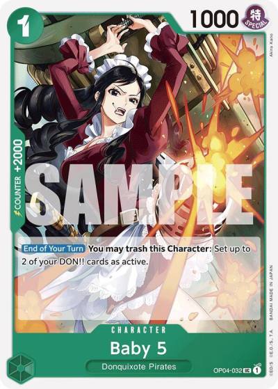 Baby 5 (OP04-032) (Reprint) OP04-032 Premium Booster -The Best- Card