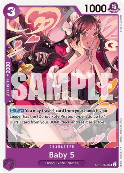 Baby 5 OP10-076 Royal Blood Card