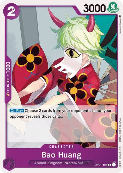 Bao Huang OP01-105 Romance Dawn Card