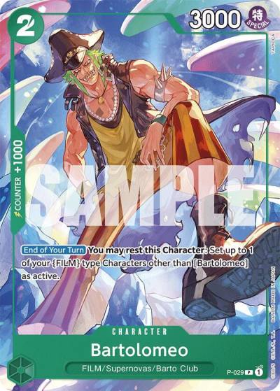 Bartolomeo P-029 Starter Deck 16: GREEN Uta Card