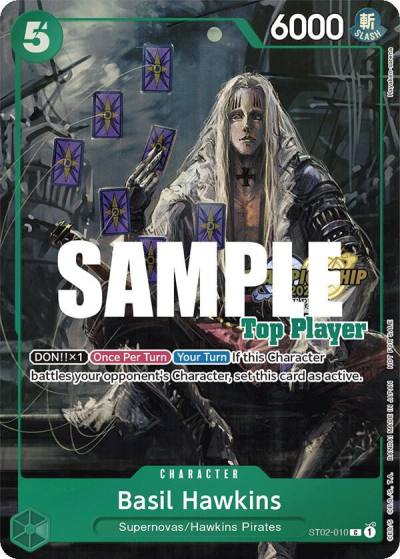 Basil Hawkins (CS 2023 Top Players Pack) ST02-010 One Piece Promotion Cards Card