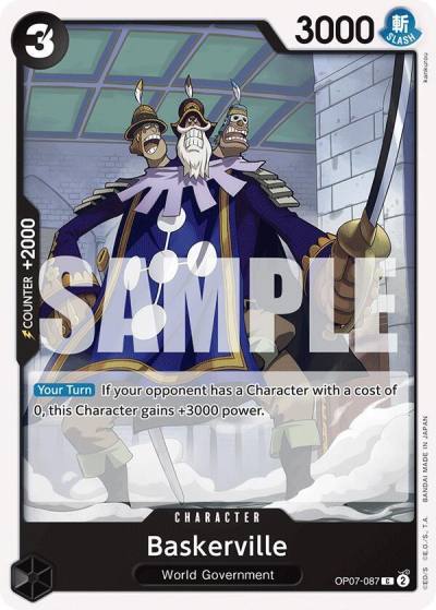Baskerville OP07-087 500 Years in the Future Card