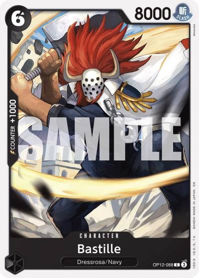 Bastille OP12-088 Legacy of the Master Card