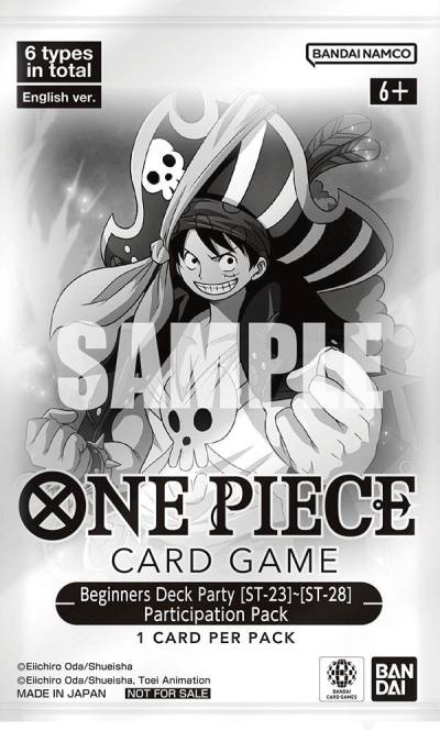 Beginners Deck Party [ST-23] - [ST-28] Participation Pack  One Piece Promotion Cards Card