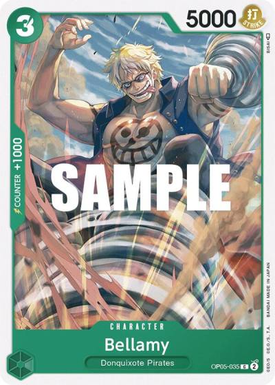 Bellamy OP05-035 Awakening of the New Era Card