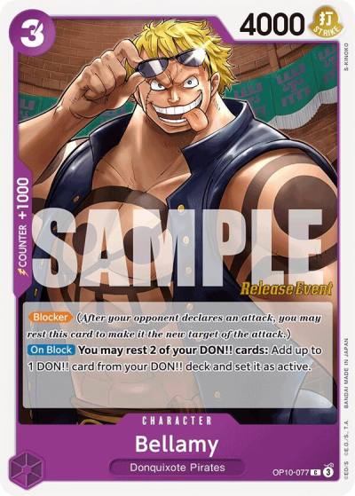 Bellamy OP10-077 Royal Blood Release Event Cards Card