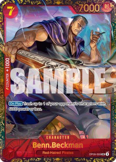 Benn.Beckman (Championship 25-26 Offline Regionals Season 2) OP09-009 One Piece Promotion Cards Card