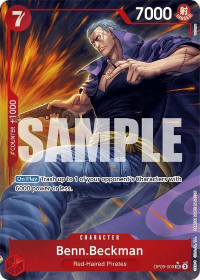 Benn.Beckman (Parallel) OP09-009 Emperors in the New World Card