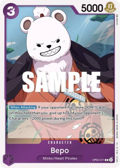 Bepo OP05-071 Awakening of the New Era Card