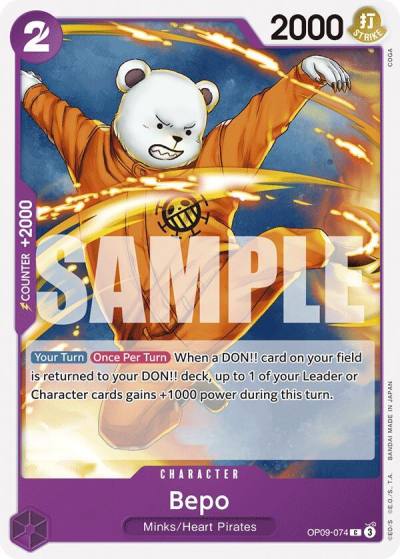 Bepo OP09-074 Emperors in the New World Card