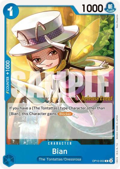 Bian OP10-053 Royal Blood Release Event Cards Card