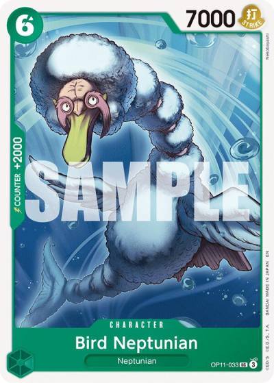 Bird Neptunian OP11-033 A Fist of Divine Speed Card