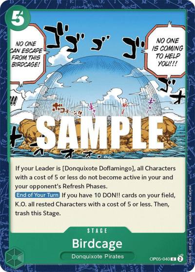 Birdcage OP05-040 Awakening of the New Era Card