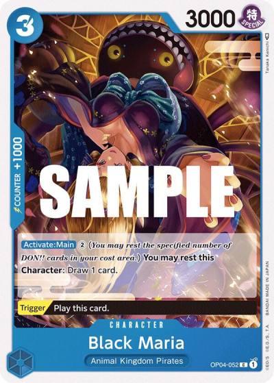 Black Maria OP04-052 Kingdoms of Intrigue Card