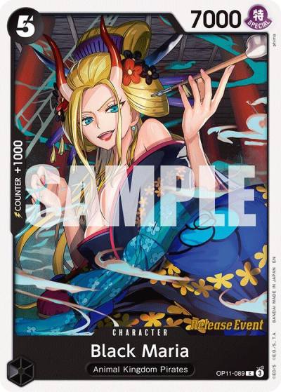 Black Maria OP11-089 A Fist of Divine Speed Release Event Cards Card