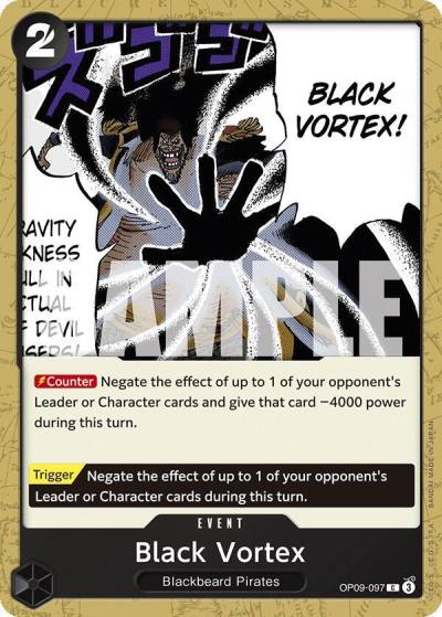Black Vortex OP09-097 Emperors in the New World Card