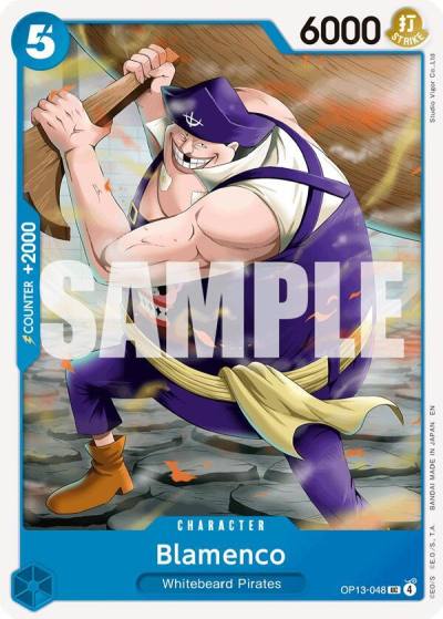 Blamenco OP13-048 Carrying On His Will Card