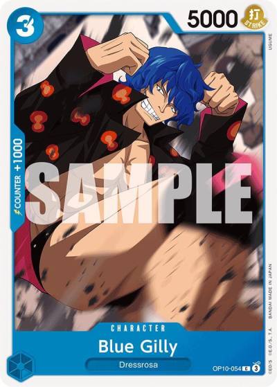 Blue Gilly OP10-054 Royal Blood Card