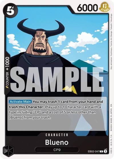 Blueno EB02-047 Extra Booster: Anime 25th Collection Card