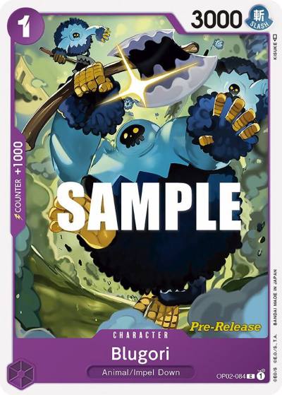 Blugori OP02-084 Paramount War Pre-Release Cards Card