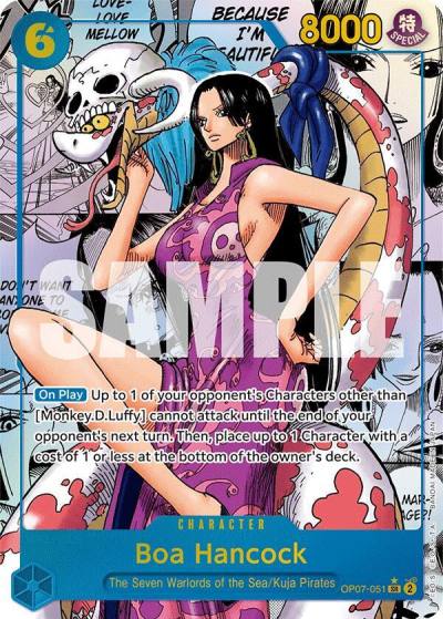 Boa Hancock (051) (Parallel) (Manga) OP07-051 500 Years in the Future Card