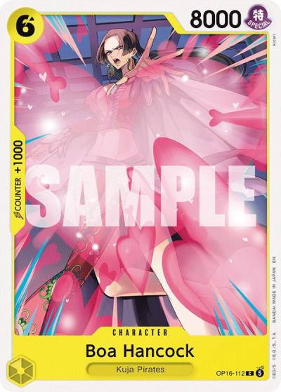 Boa Hancock (112) OP16-112 The Time of Battle Card
