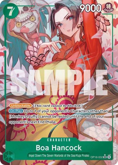 Boa Hancock (Alternate Art) OP16-032 The Time of Battle Card