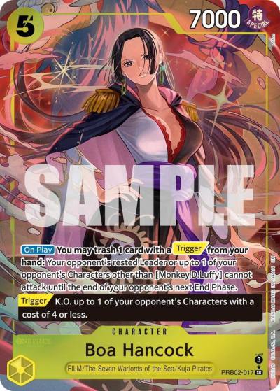 Boa Hancock (Alternate Art) PRB02-017 Premium Booster -The Best- Vol. 2 Card