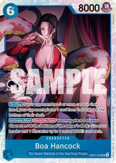 Boa Hancock EB03-026 Extra Booster: One Piece Heroines Edition Card