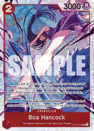 Boa Hancock OP12-014 Legacy of the Master Card