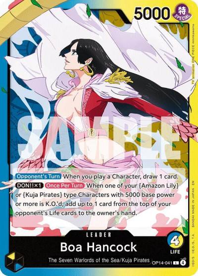 Boa Hancock - OP14-041 OP14-041 The Azure Sea's Seven Card