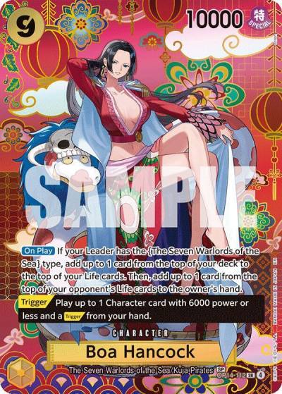Boa Hancock - OP14-112 (SP) OP14-112 The Azure Sea's Seven Card