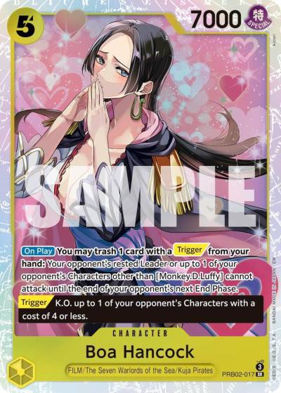 Boa Hancock PRB02-017 Premium Booster -The Best- Vol. 2 Card