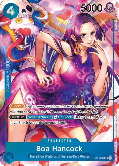 Boa Hancock (Parallel) OP01-078 Romance Dawn Card