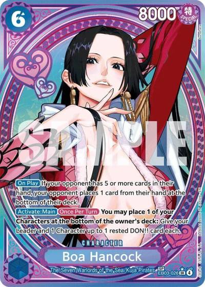 Boa Hancock (SP) EB03-026 Extra Booster: One Piece Heroines Edition Card