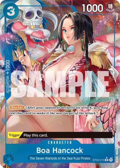 Boa Hancock (ST03-013) (Alternate Art) ST03-013 Premium Booster -The Best- Card