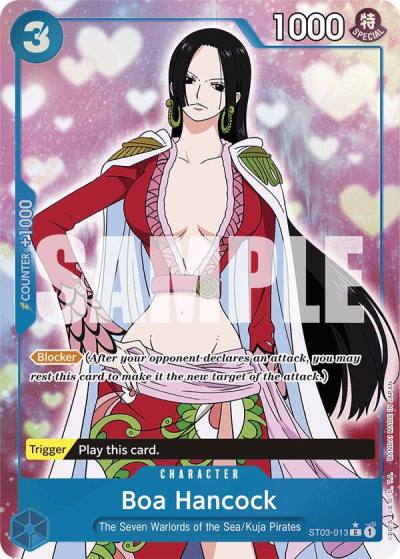 Boa Hancock (ST03-013) (Full Art) ST03-013 Premium Booster -The Best- Card