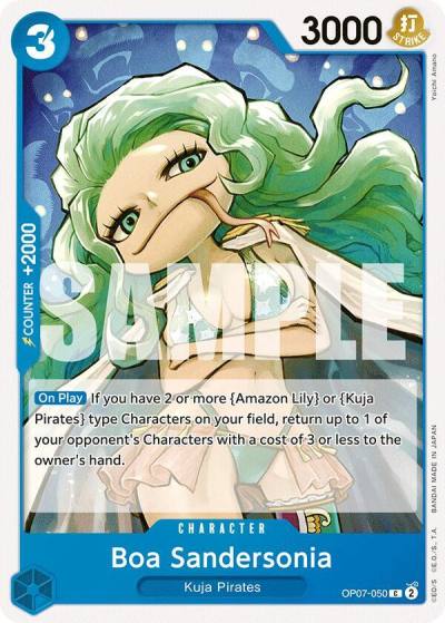 Boa Sandersonia OP07-050 500 Years in the Future Card