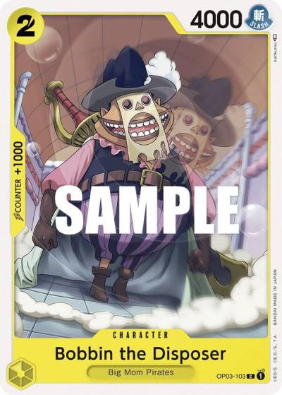 Bobbin the Disposer OP03-103 Pillars of Strength Card